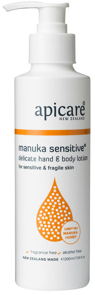 Apicare Manuka Sensitive Delicate Hand & Body Lotion 200ml